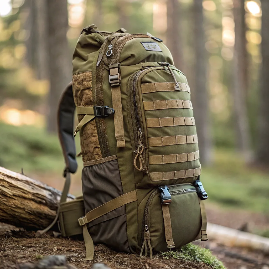 Camping backpack